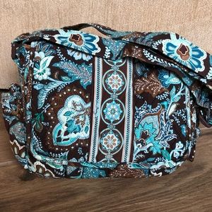 Vera Bradley Java Blue Crossbody Purse
